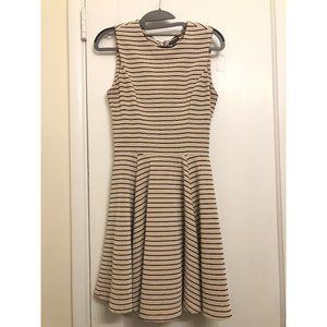 The Letter {tl} Striped A-Line Dress Size XS